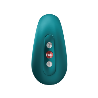 Fun Factory - Cherie - Double Air Pulse Vibrator - Bottle Green - Rechargeable  Battery