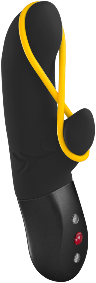 Fun Factory - Amorino - Rabbit Vibrator - Black - Rechargeable  Battery