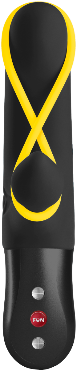 Fun Factory - Amorino - Rabbit Vibrator - Black - Rechargeable  Battery