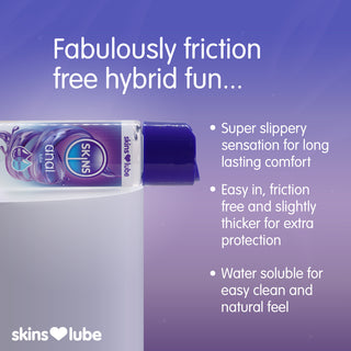 Skins Anal Hybrid Silicone and Water Based Lubricant
