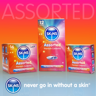 Skins Condoms Assorted Cube 16 Pack - D&R NAT UT - International 1