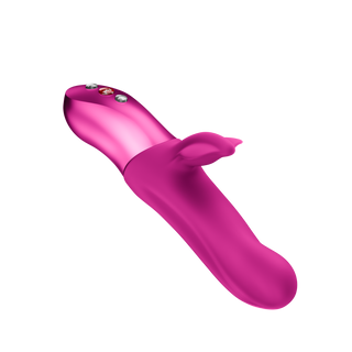 Fun Factory - Bi Stronic Fusion - Thrusting Rabbit Pulsator - Magenta - Rechargeable  Battery