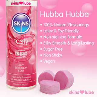 Skins Bubblegum Water Based Lubricant