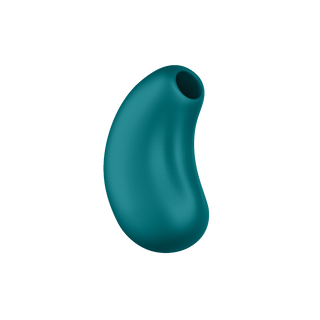 Fun Factory - Cherie - Double Air Pulse Vibrator - Bottle Green - Rechargeable  Battery