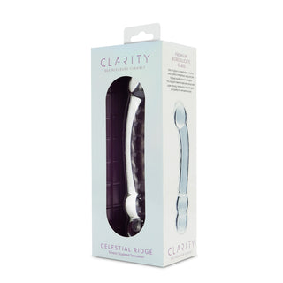 Clarity - Glass Dildo - Celestial Ridge
