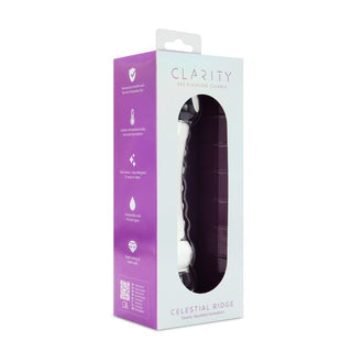 Clarity - Glass Dildo - Celestial Ridge