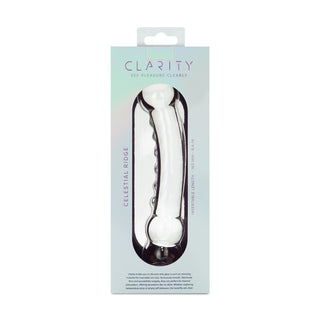 Clarity - Glass Dildo - Celestial Ridge