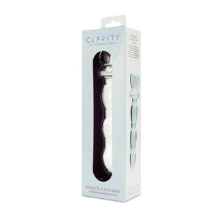 Clarity - Glass Dildo - Hera's Cascade