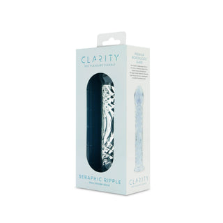 Clarity - Glass Dildo - Seraphic Ripple