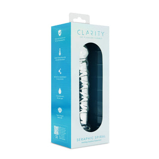 Clarity - Glass Dildo - Seraphic Spiral