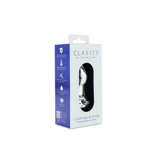 Clarity - Glass Dildo - Utopian Bloom