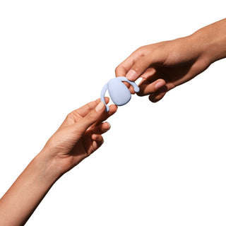 DAME - Eva  Couples Vibrator - Ice