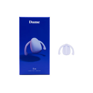 DAME - Eva  Couples Vibrator - Ice