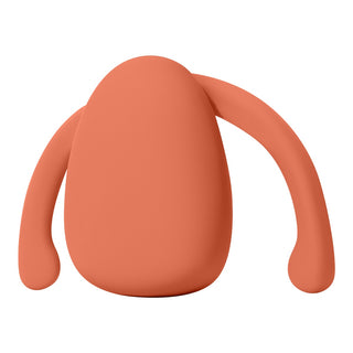 DAME - Eva  Couples Vibrator - Papaya