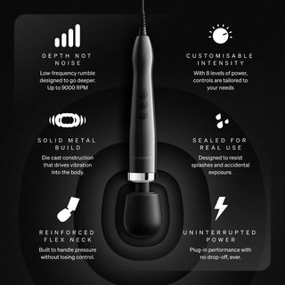 Doxy 2.0 - Die Cast Max Plug‑In - Metal - Black