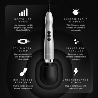 Doxy 2.0 - Die Cast Max Plug‑In - Metal - Silver