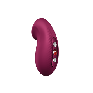 Fun Factory - Desire - Air Pulse Vibrator - Wine Red - Rechargeable  Battery