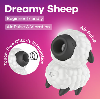 Satisfyer Dreamy Sheep - Double Air Pulse Vibrator