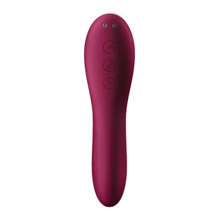 Satisfyer Dual Crush - Burgundy