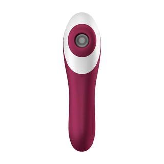 Satisfyer Dual Crush - Burgundy