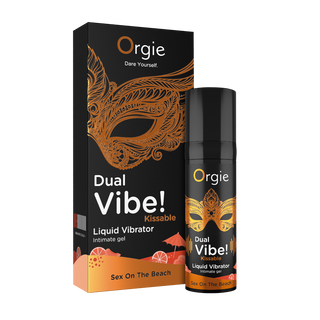 Orgie Dual Vibe - Kissable Liquid Vibrator
