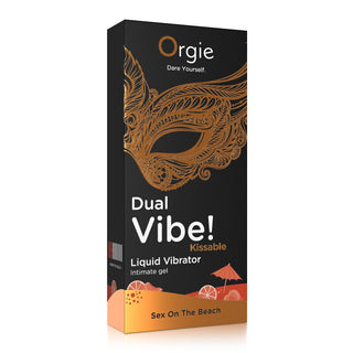 Orgie Dual Vibe - Kissable Liquid Vibrator