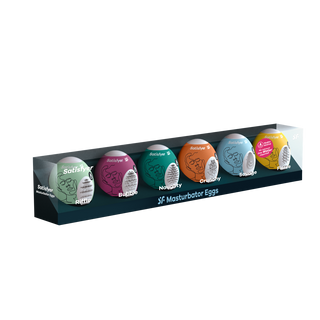 Satisfyer Masturbator Egg 6er Set