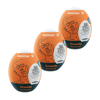 Satisfyer 3er Set Crunchy - Orange