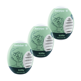 Satisfyer 3er Set Riffle - Light Green