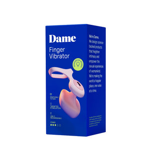 DAME - Fin 2.0 Finger Vibrator - Quartz