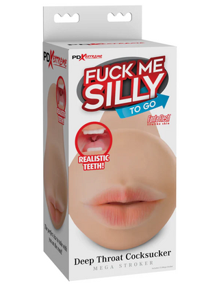 Pipedream - PDX Extreme - Fuck Me Silly To Go - Deep Throat Cocksucker Mega Stroker  - Light