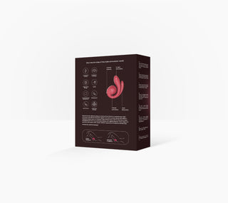 SVibe Snail GIZI Pro Triple G-Spot Stimulator - Bordeaux
