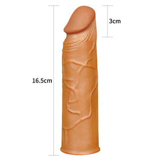 Guaina e Prolunga Pene X1 Tender 16,5 cm