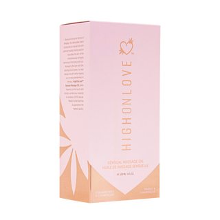 High On Love - Massage Oil - Strawberries & Champagne