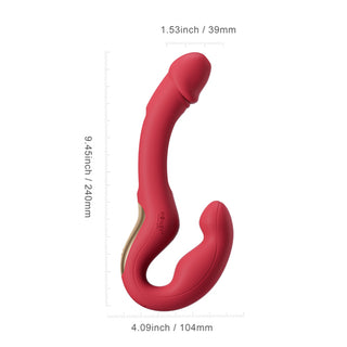 Honey Play Box - Harmony Duo - Strapless Strap-on (App Controlled)