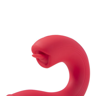 Honey Play Box - Joi Thrust 2 - Thrusting G Spot Vibrator & Tongue Clit Licker (App Controlled  Pressure Sensing)