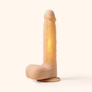 Honey Play Box – Luis – Real Thrusting Dildo with Clit Licker  8.5" (App Controlled)