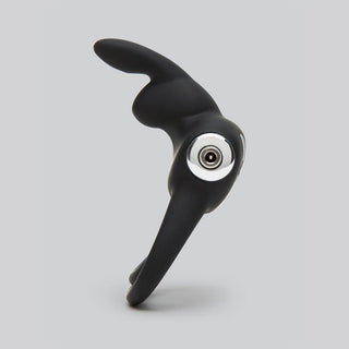 Happy Rabbit Couples Stimulating USB Rechargeable Rabbit Love Ring