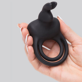 Happy Rabbit Couples Stimulating USB Rechargeable Rabbit Love Ring