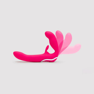 Happy Rabbit Strapless Strap On Rabbit Vibe