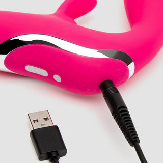 Happy Rabbit Strapless Strap On Rabbit Vibe