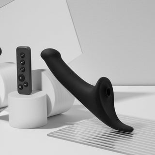Strap On Me - Multi Orgasm Dildo - Black Tr
