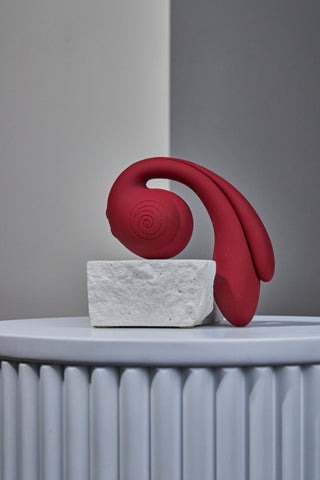 SVibe Snail GIZI Pro Triple G-Spot Stimulator - Bordeaux