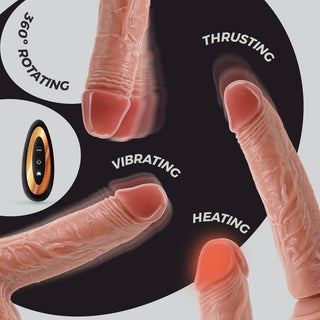 Vibratore Realistico Inviktus 22 cm