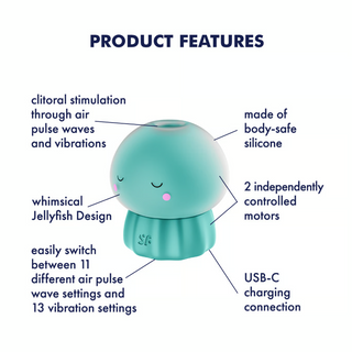 Satisfyer Jelly-cious - Double Air Pulse Vibrator
