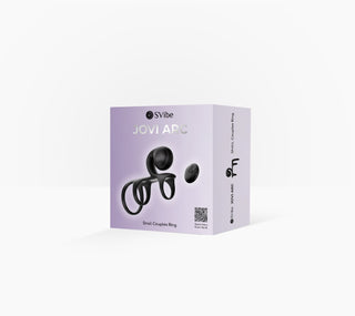 SVibe Snail JOVI ARC Couples Ring - Noir Haze
