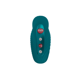 Fun Factory - Laya III - Lay-On Vibrator - Bottle Green - Rechargeable  Battery
