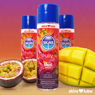 Skins Mango & Passionfruit Water Based Lubricant