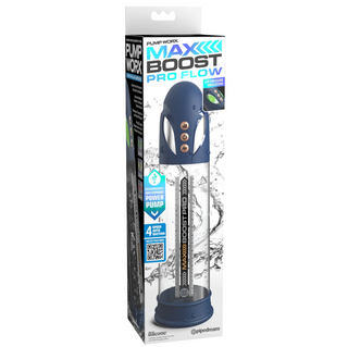 Pipedream - Pump Worx  - Max Boost Pro Flow  - Blue/Clear