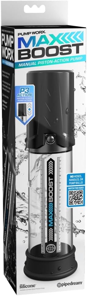 Pipedream - Pump Worx  - Max Boost - Black